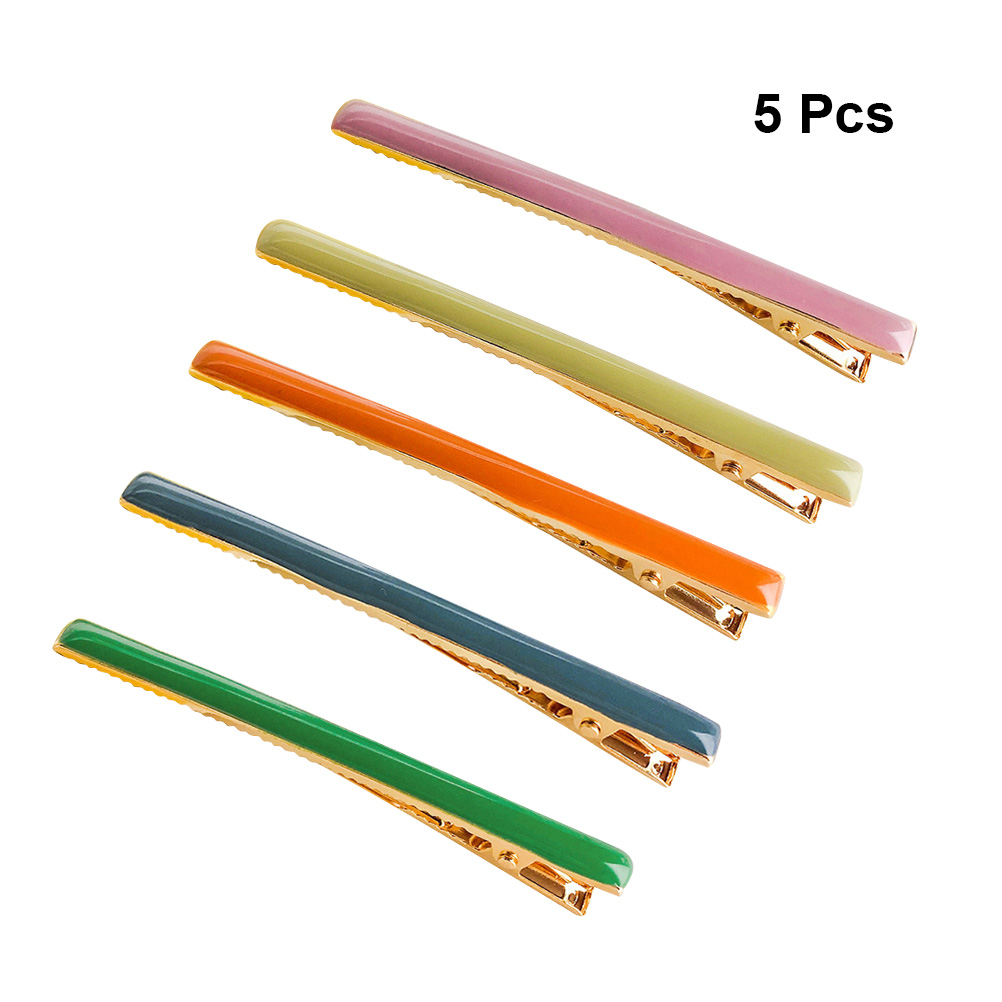 Bobby Pin Bulk - 5pcs Bobby Pin Hair Barrettes Korean