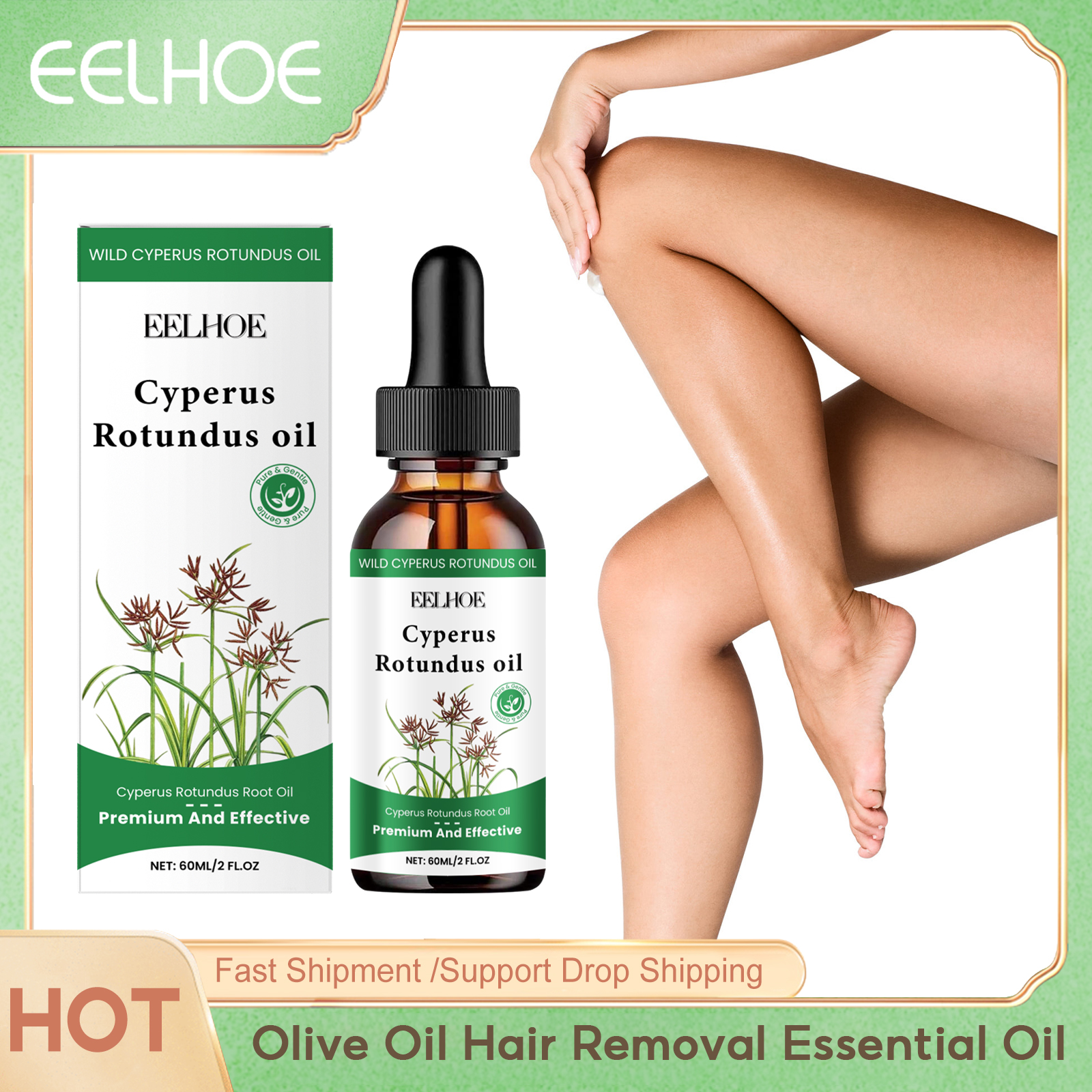 Hair Care Tonic - Pure Cyperus Rotundus Oil for Hair