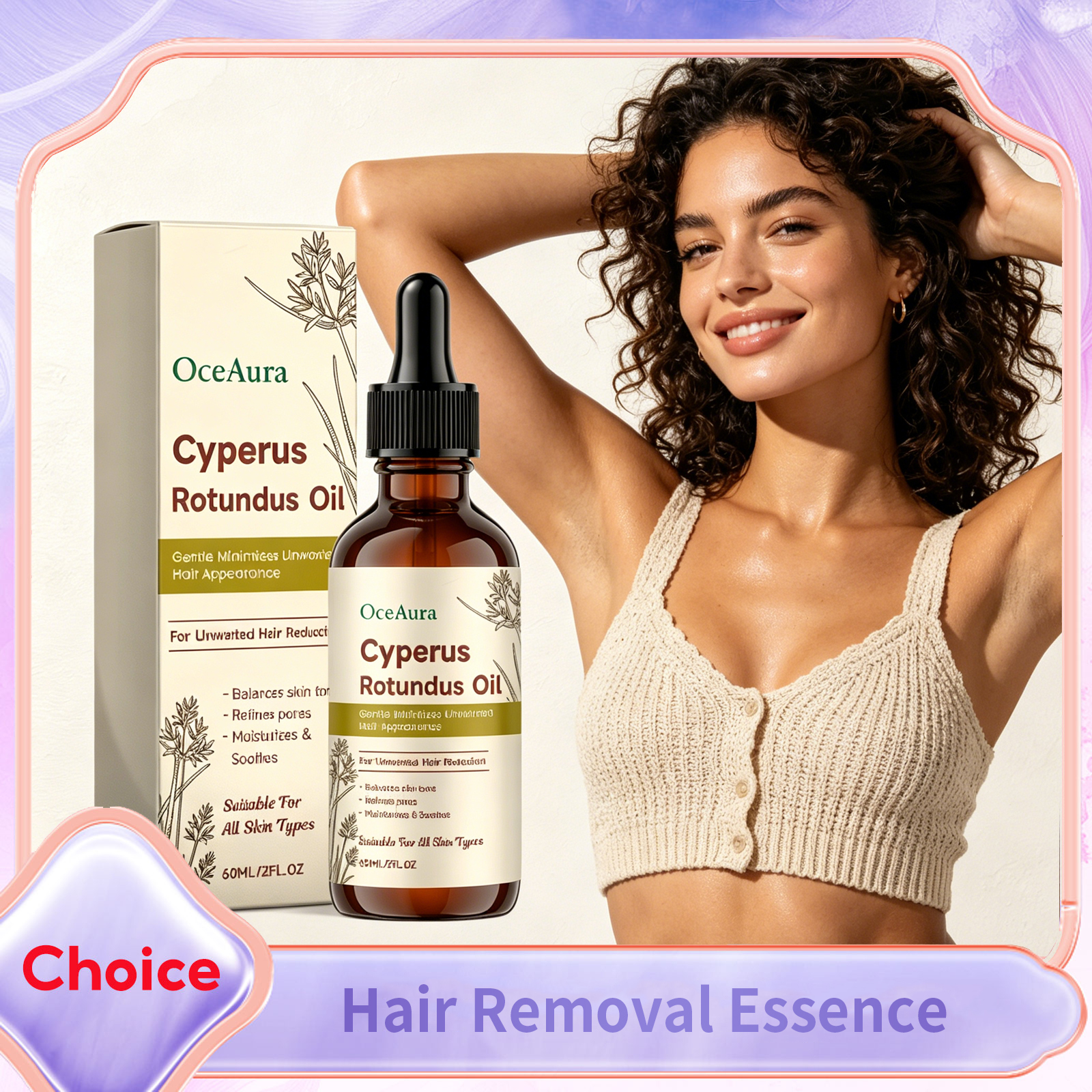 Hair Care Tonic - Cyperus Rotundus Hair Removal Oil Smooth