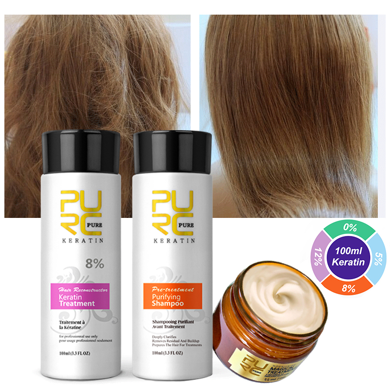 Hair Care Wow - PURC Professional Keratin Hair Treatment Brazilian