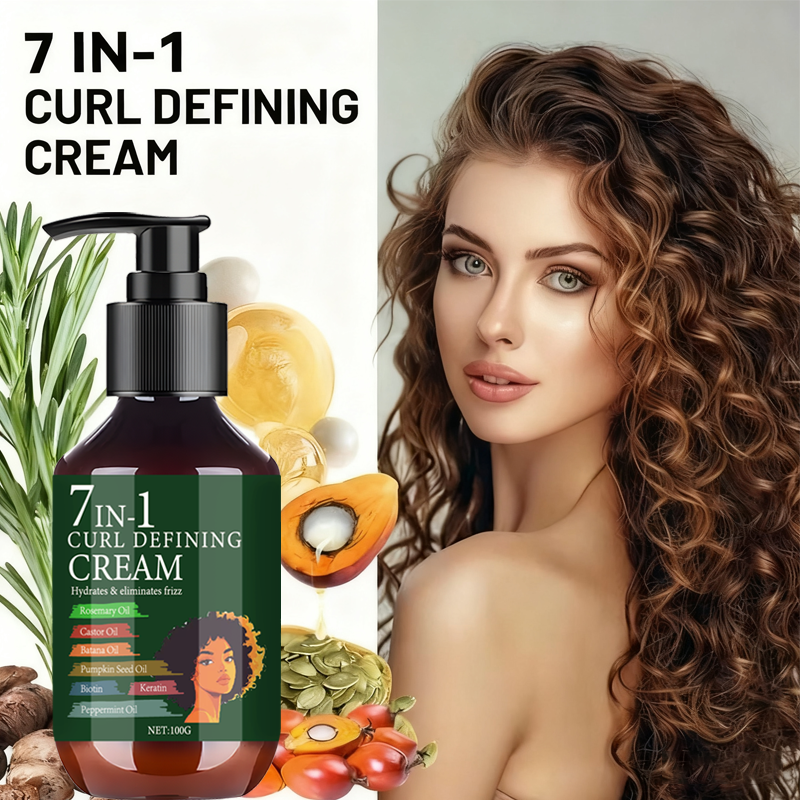 7 IN 1 curl defining cream 1+1 - Hair Care Vitamin recensie en prijs