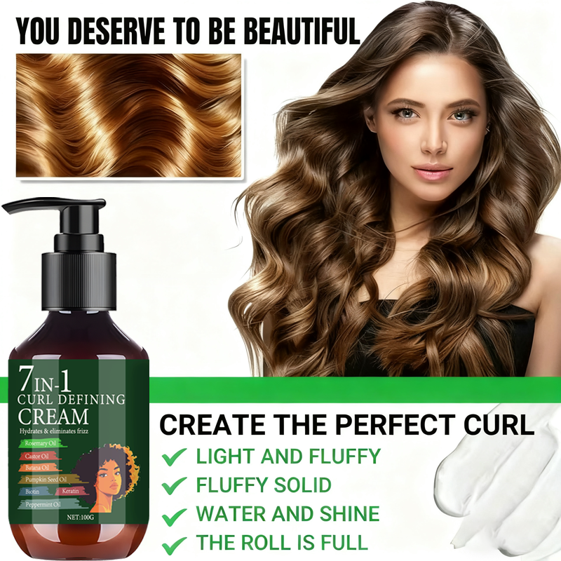 7 IN 1 curl defining cream 1+1 - Hair Care Vitamin recensie en prijs