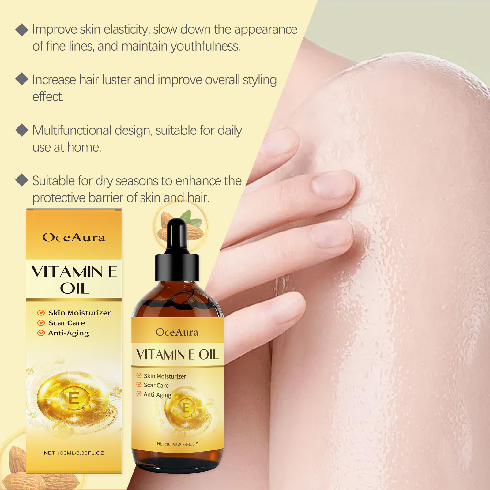 Vitamin E Multi-Purpose Skin C - Hair Care Vitamin recensie en prijs