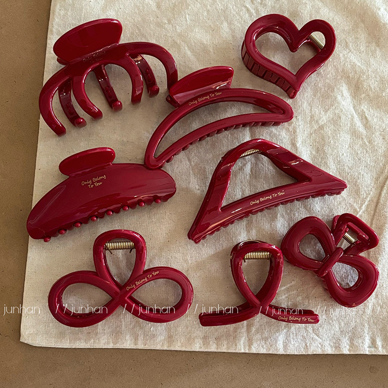 French Red Collection! Large G - Hair Clip Claw Large recensie en prijs