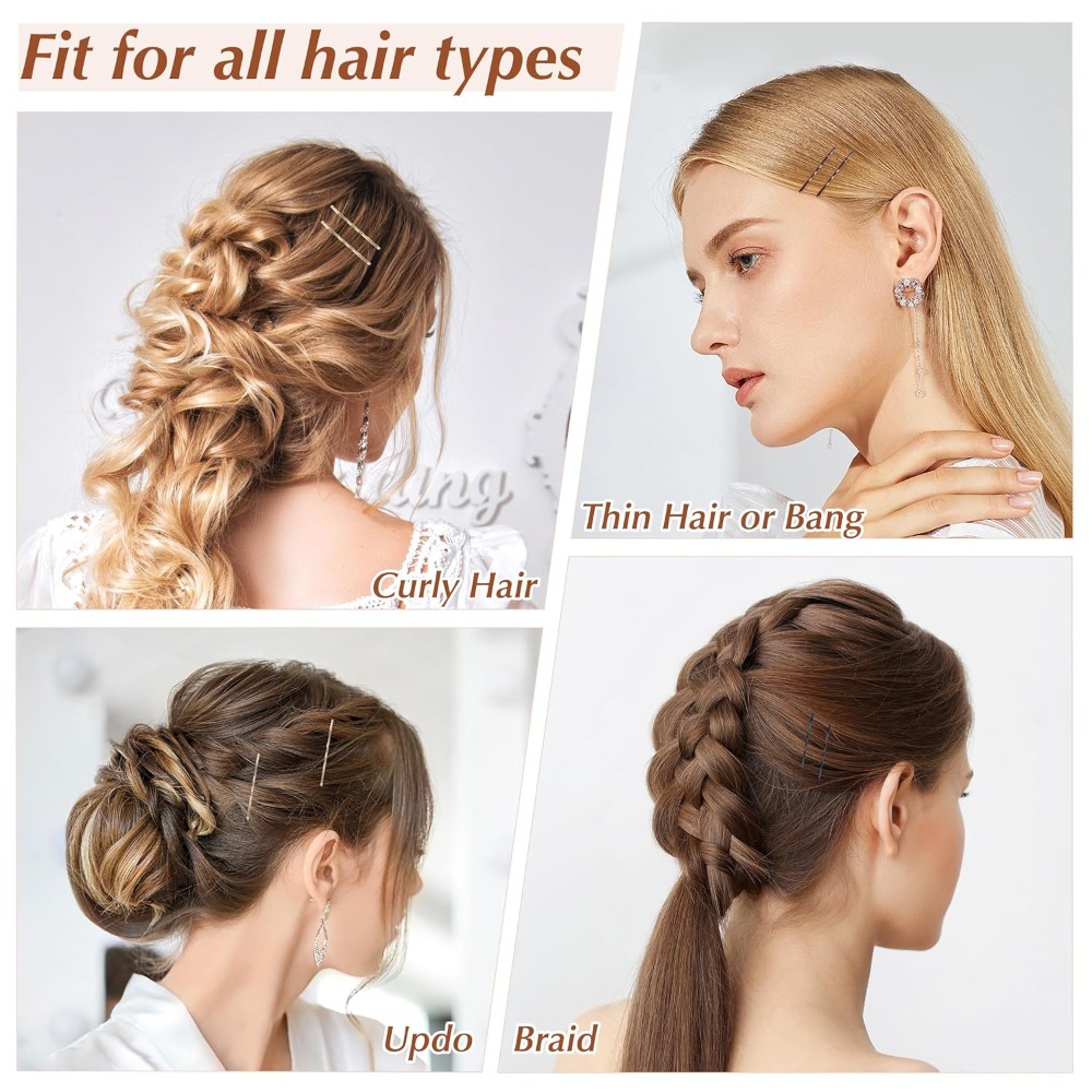 Bobby Pins 360 Pcs Brown Blond - Bobby Pin Bulk recensie en prijs