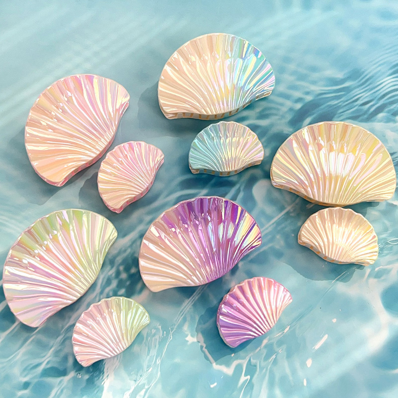 2pcs Gradient Shell Hair Clip  - Hair Clip Claw Large recensie en prijs