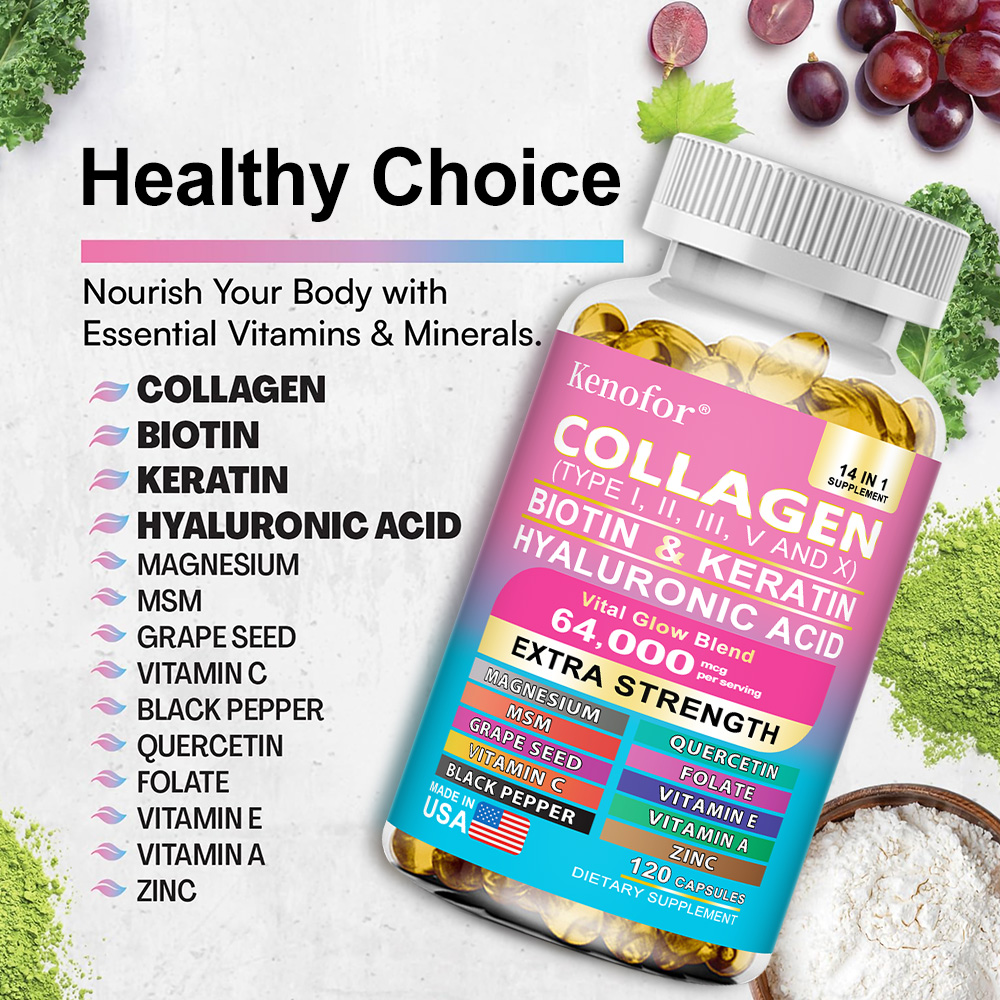 Complex Collagen Capsules, Bri - Hair Care Vitamin recensie en prijs