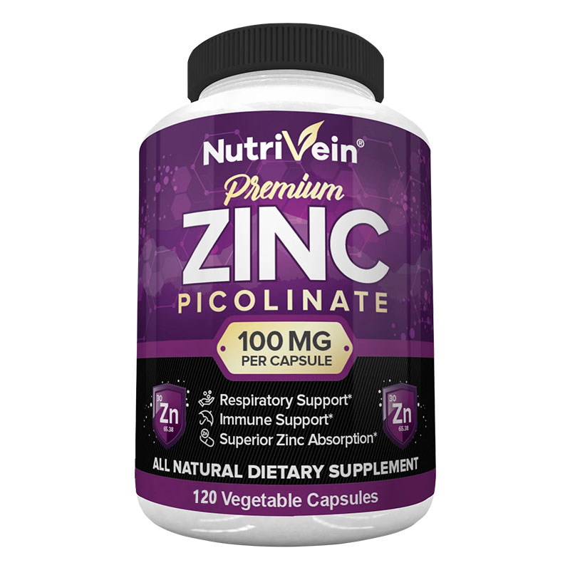 Premium Zinc Picolinate 100mg  - Hair Care Vitamin recensie en prijs
