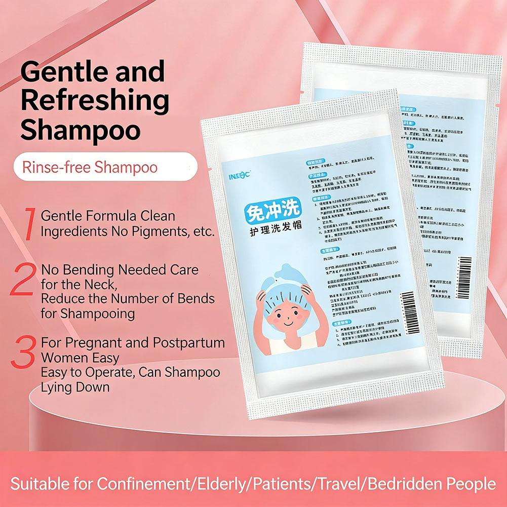 No Rinse Waterless Shampoo Cap - Hair Care Tonic recensie en prijs