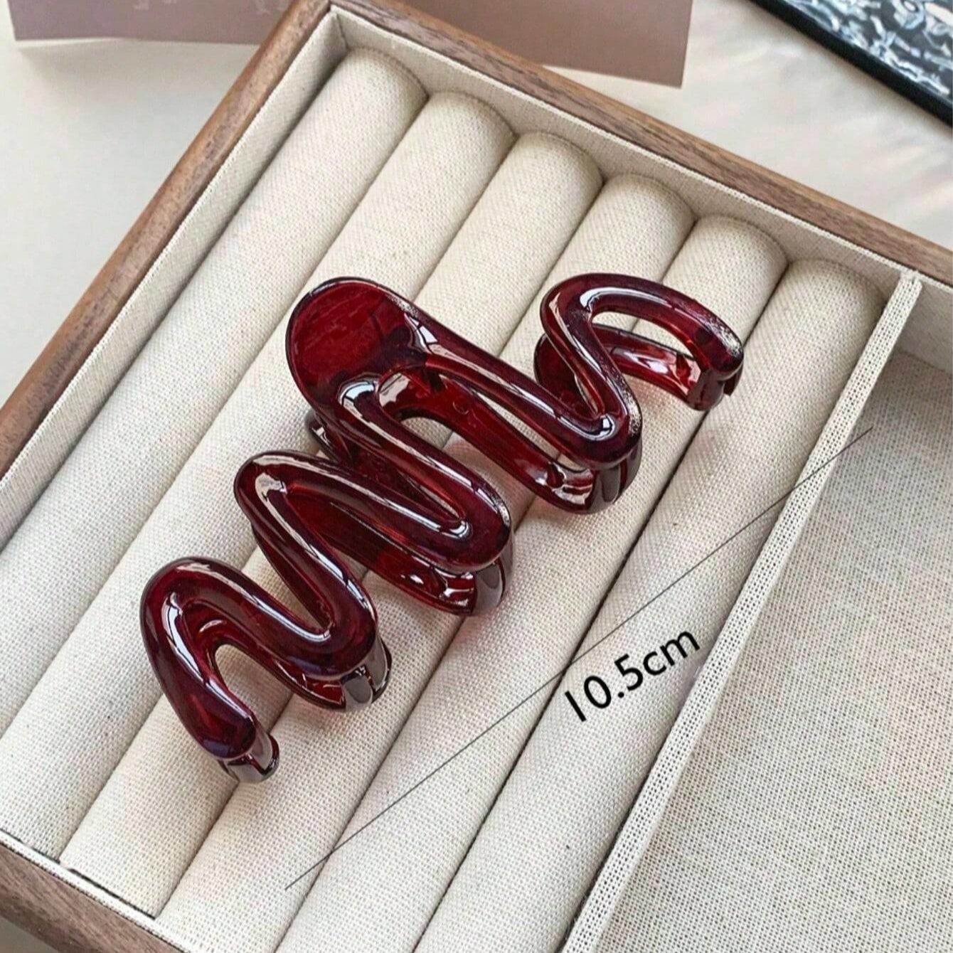 3PCS Premium Feeling Wave Shar - Hair Clip Claw Large recensie en prijs