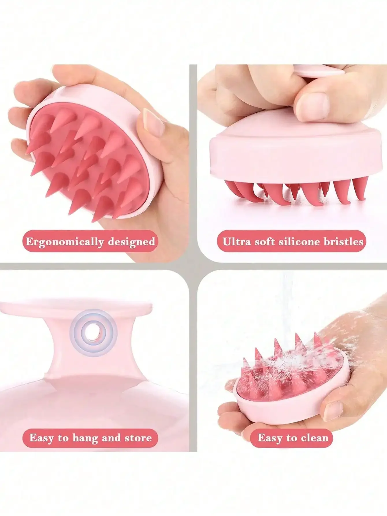 1pc Soft Silicone Scalp Massag - Hair Care Tonic recensie en prijs