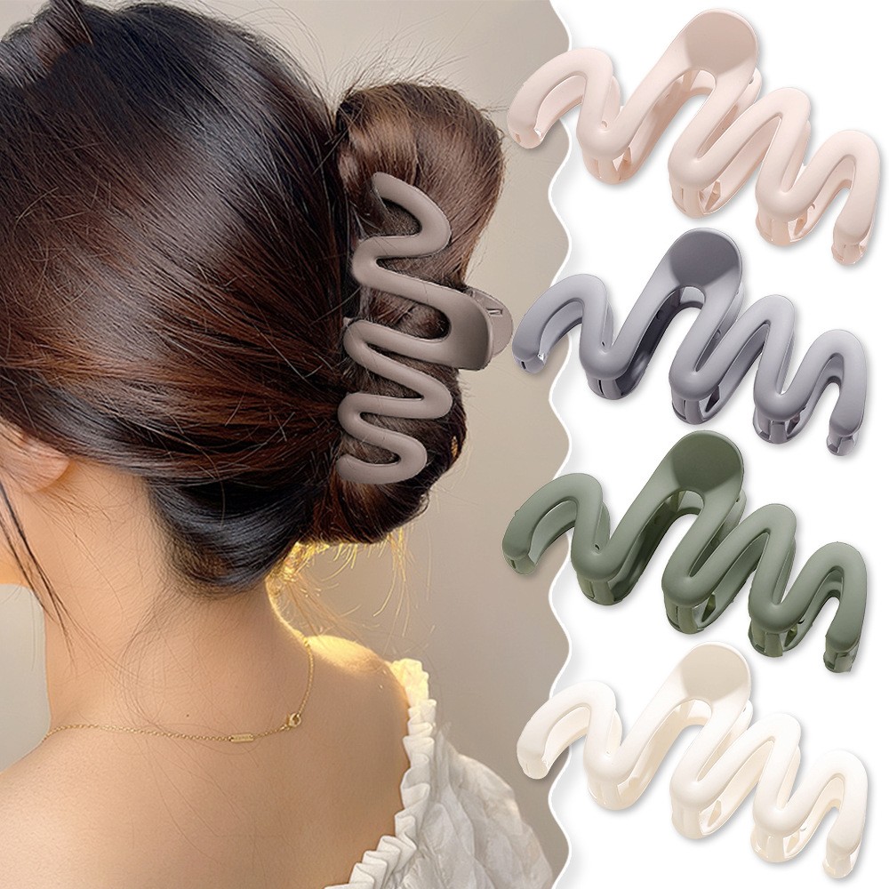 New Fashion Large Frosted Colo - Hair Clip Claw Large recensie en prijs