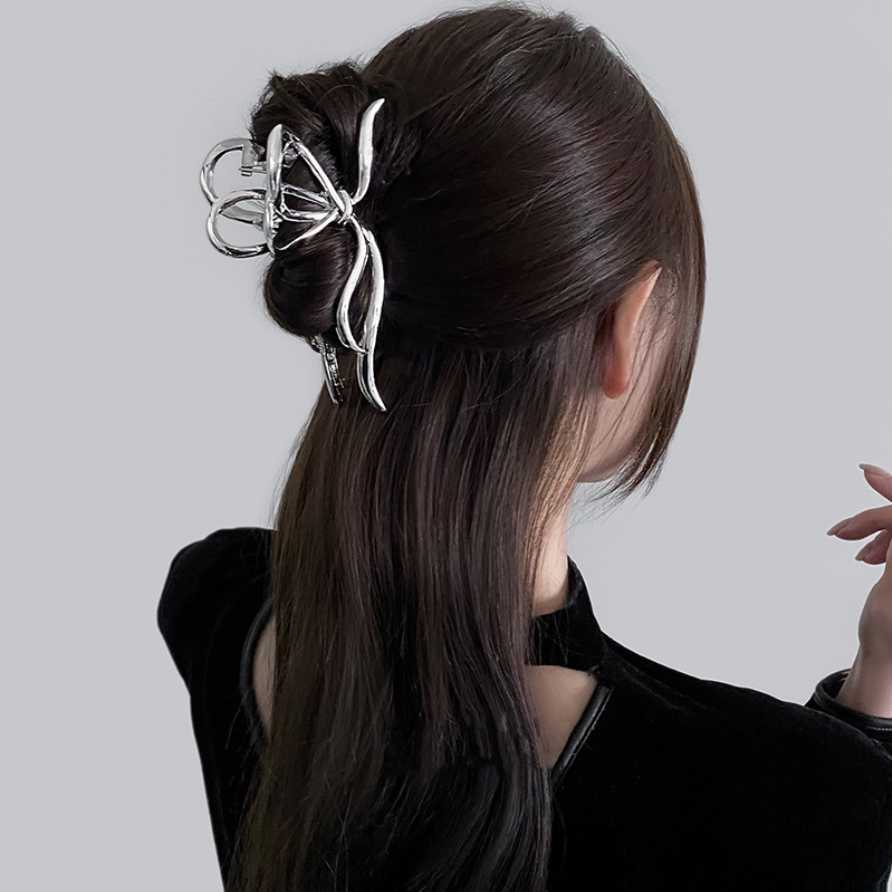 New Women Elegant Geometric Bo - Hair Clip Claw Large recensie en prijs