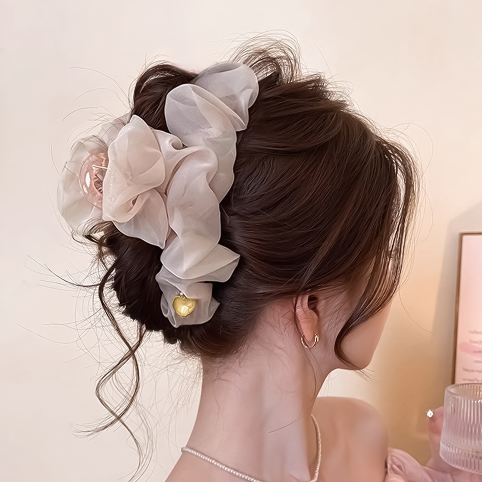 Women Large Mesh Hair Claw Cli - Hair Clip Claw Large recensie en prijs