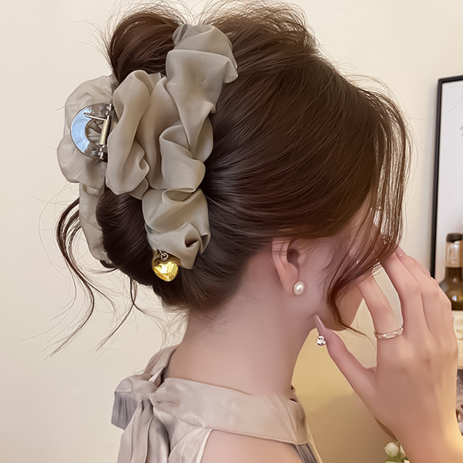Women Large Mesh Hair Claw Cli - Hair Clip Claw Large recensie en prijs