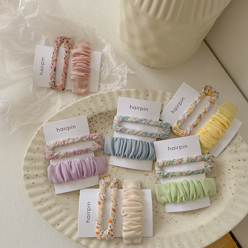 2pcs Girls Sweet Floral Print  - Bobby Pin Bulk recensie en prijs