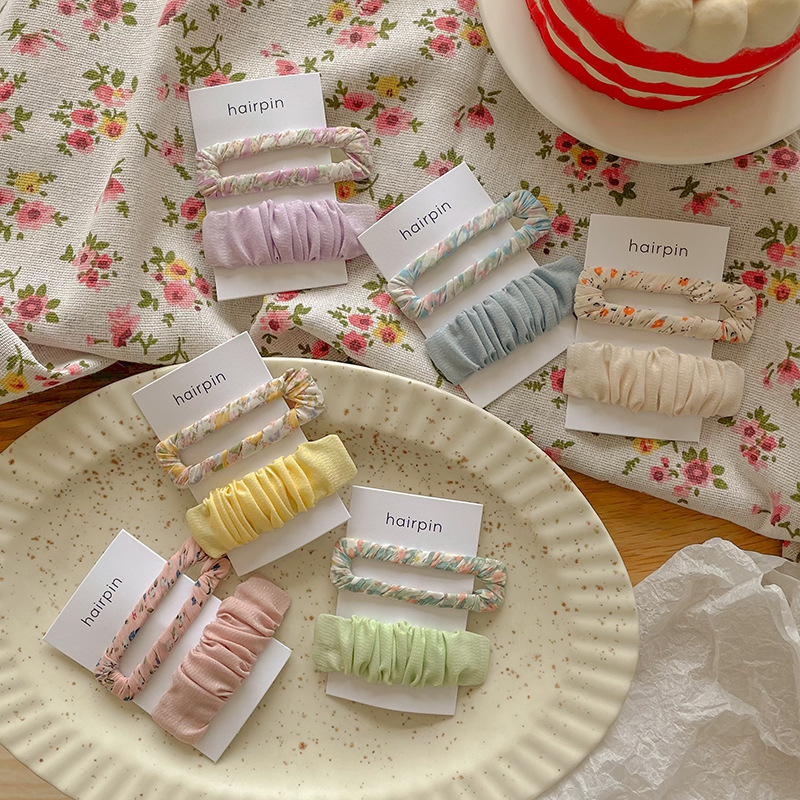 2pcs Girls Sweet Floral Print  - Bobby Pin Bulk recensie en prijs