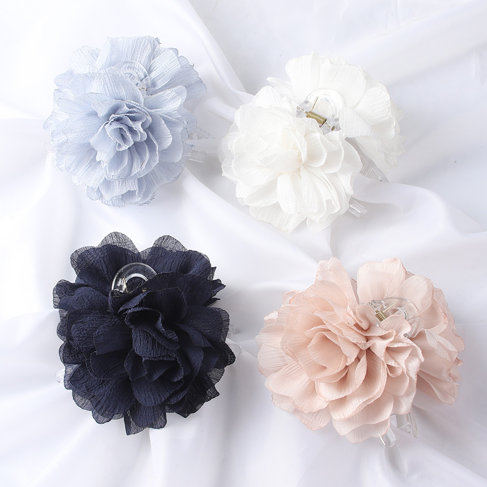 Fabric Big Flower Hair Claw Cl - Hair Clip Claw Large recensie en prijs