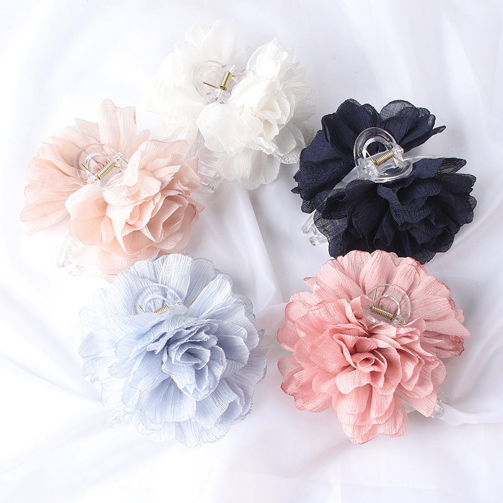 Fabric Big Flower Hair Claw Cl - Hair Clip Claw Large recensie en prijs