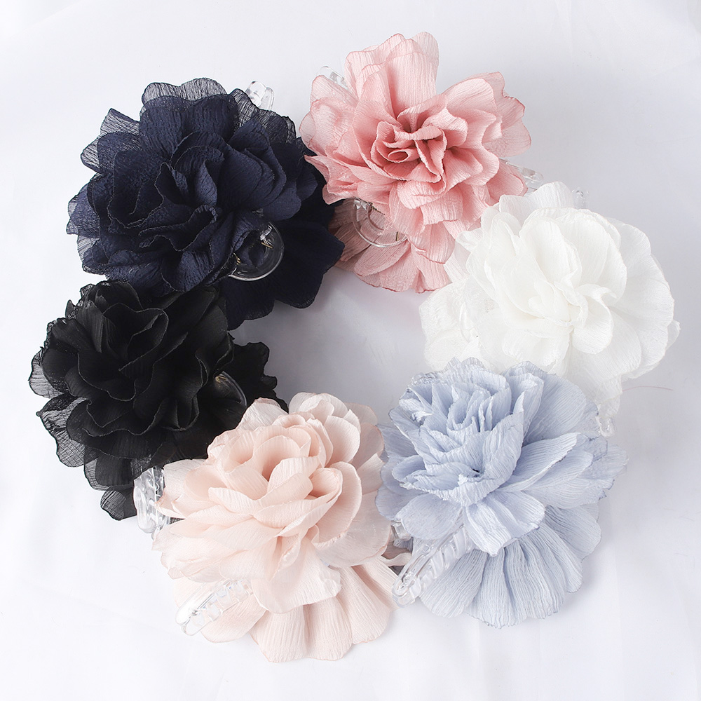Fabric Big Flower Hair Claw Cl - Hair Clip Claw Large recensie en prijs