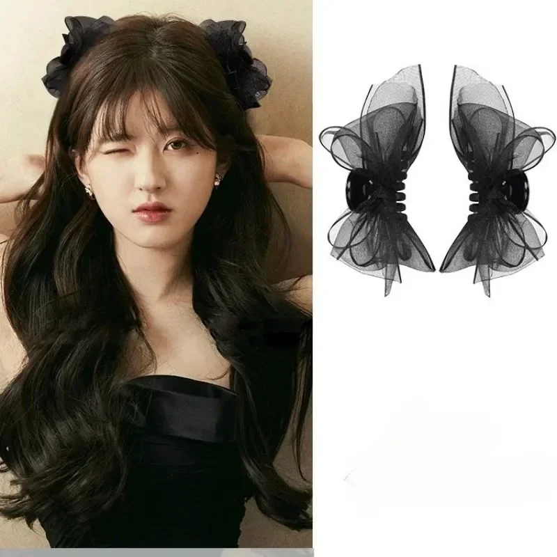 2pcs Black Matte Bowknot Mesh  - Bobby Pin Bulk recensie en prijs