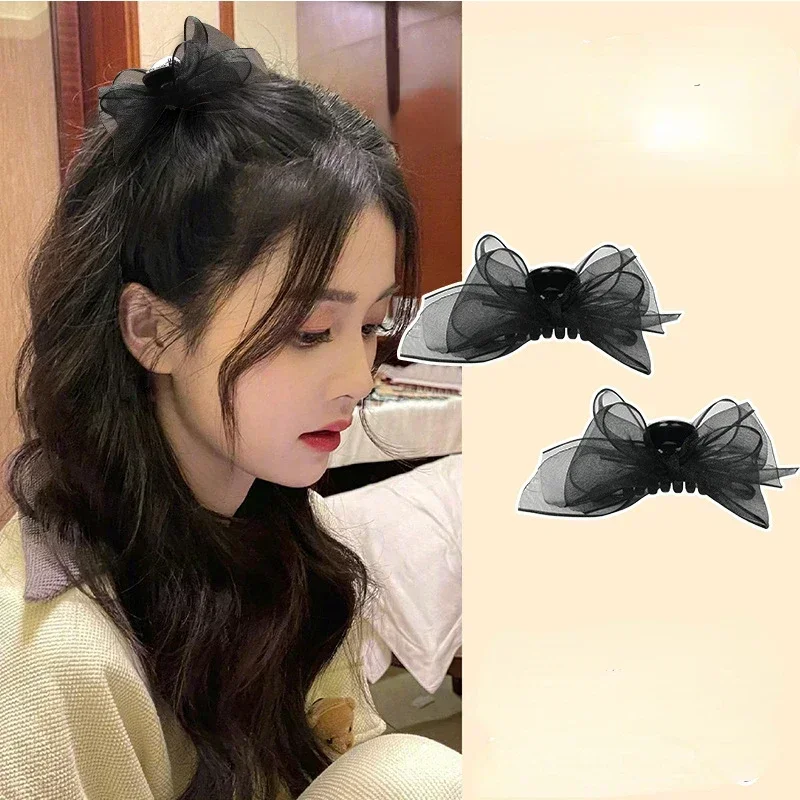 2pcs Black Matte Bowknot Mesh  - Bobby Pin Bulk recensie en prijs