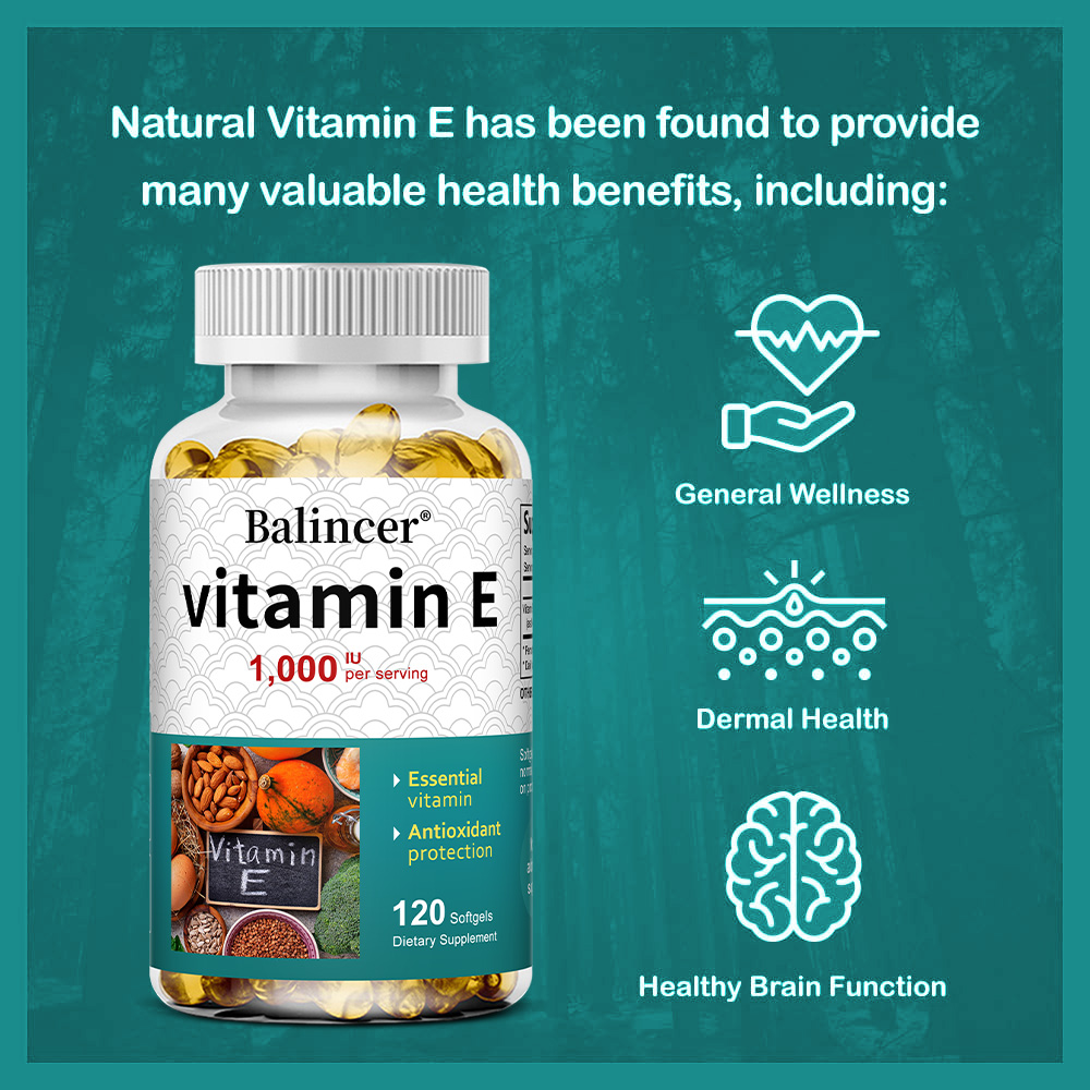 Natural Vitamin E Capsules, An - Hair Care Vitamin recensie en prijs