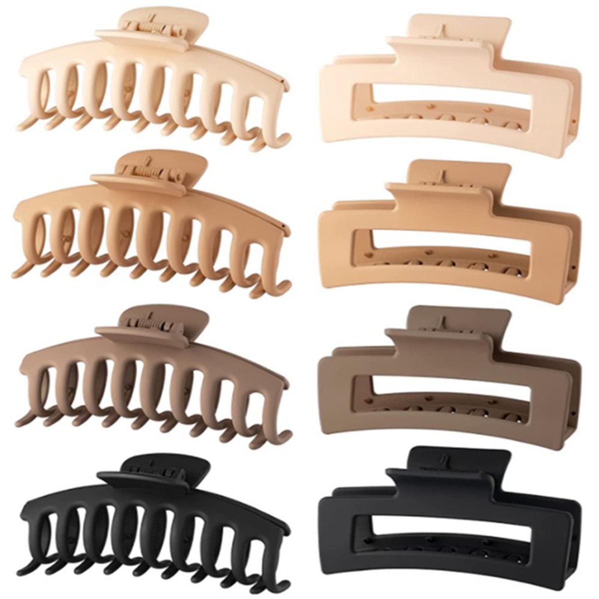 Black Hair Clips for Women - 8 - Hair Clip Claw Large recensie en prijs