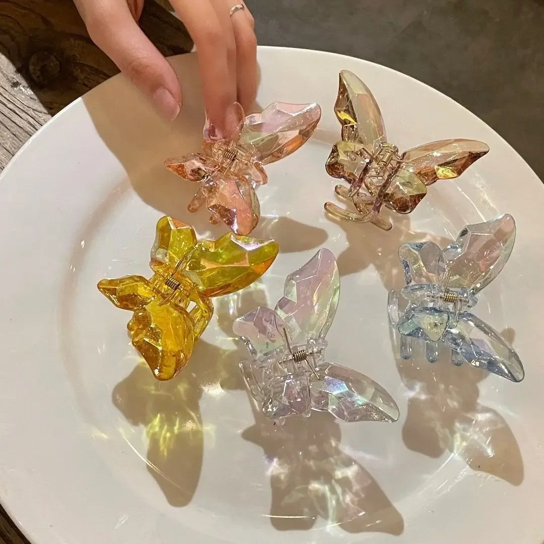 Crystal Butterfly Mermaid Hair - Hair Clip Claw Large recensie en prijs