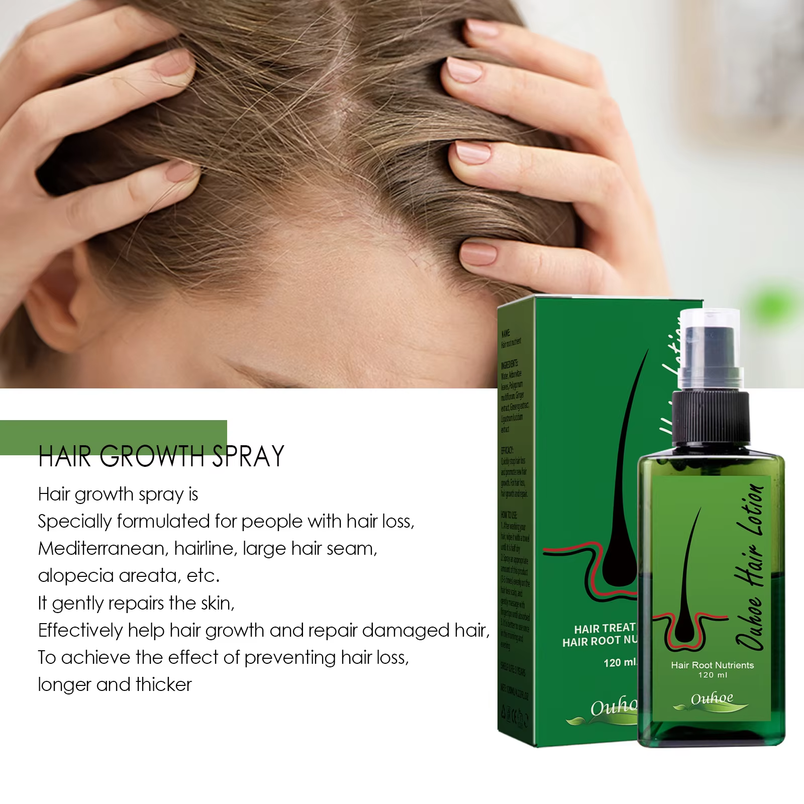 Hair Growth Spray Anti Hair Lo - Hair Care Tonic recensie en prijs