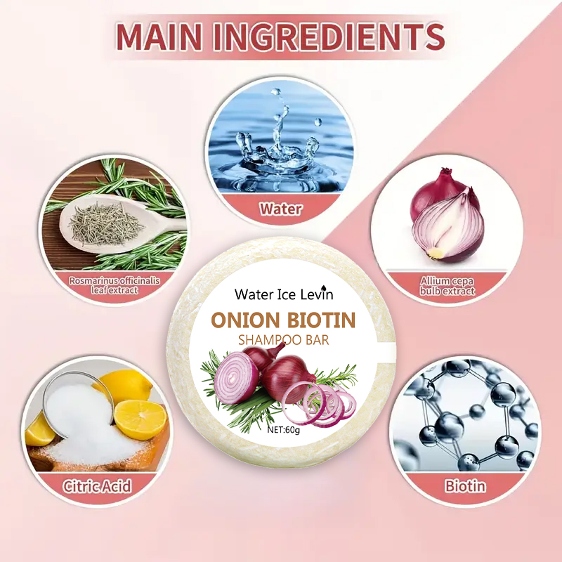 Onion & Biotin Shampoo Bar - 6 - Hair Care Vitamin recensie en prijs