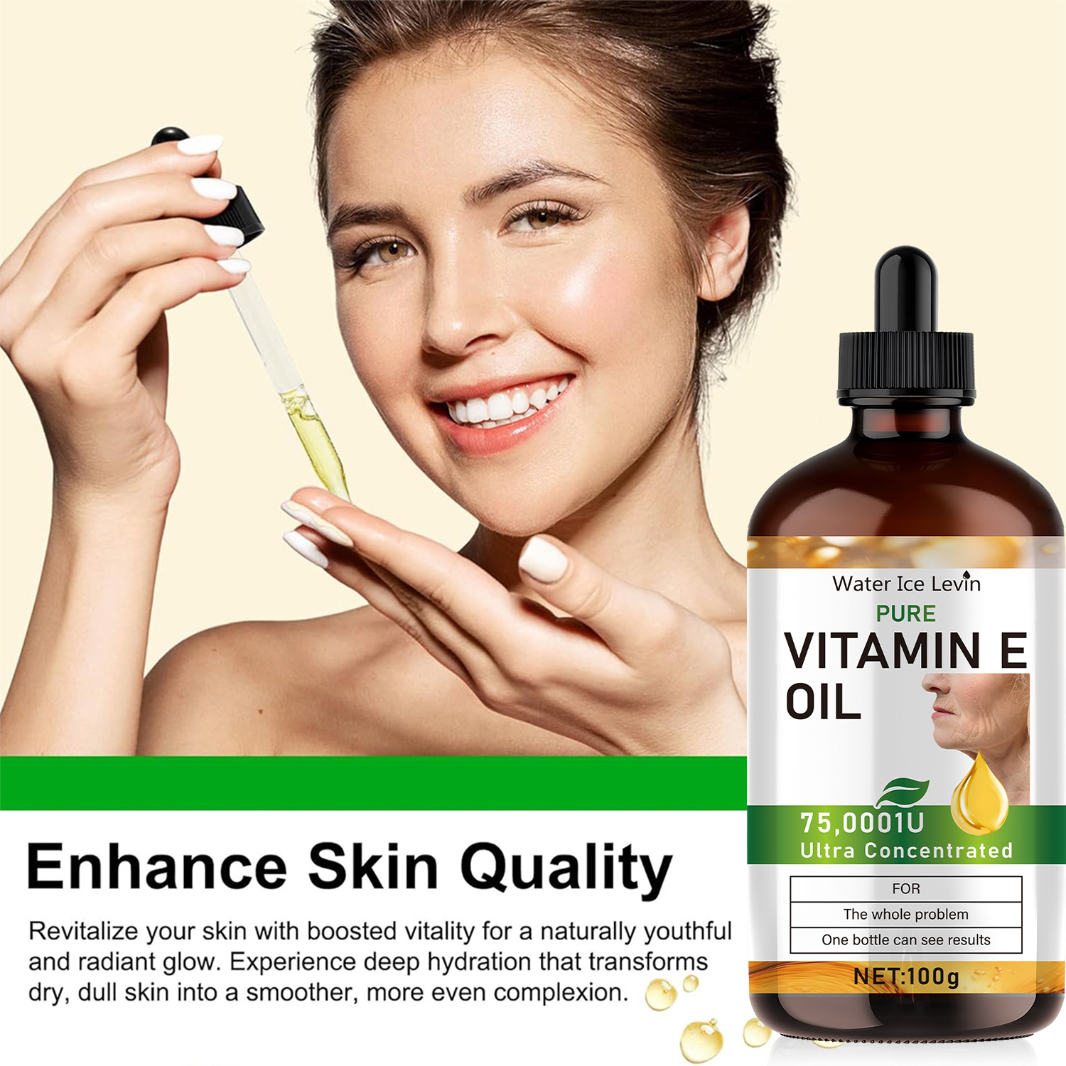 100ml Natural Vitamin E Essent - Hair Care Vitamin recensie en prijs