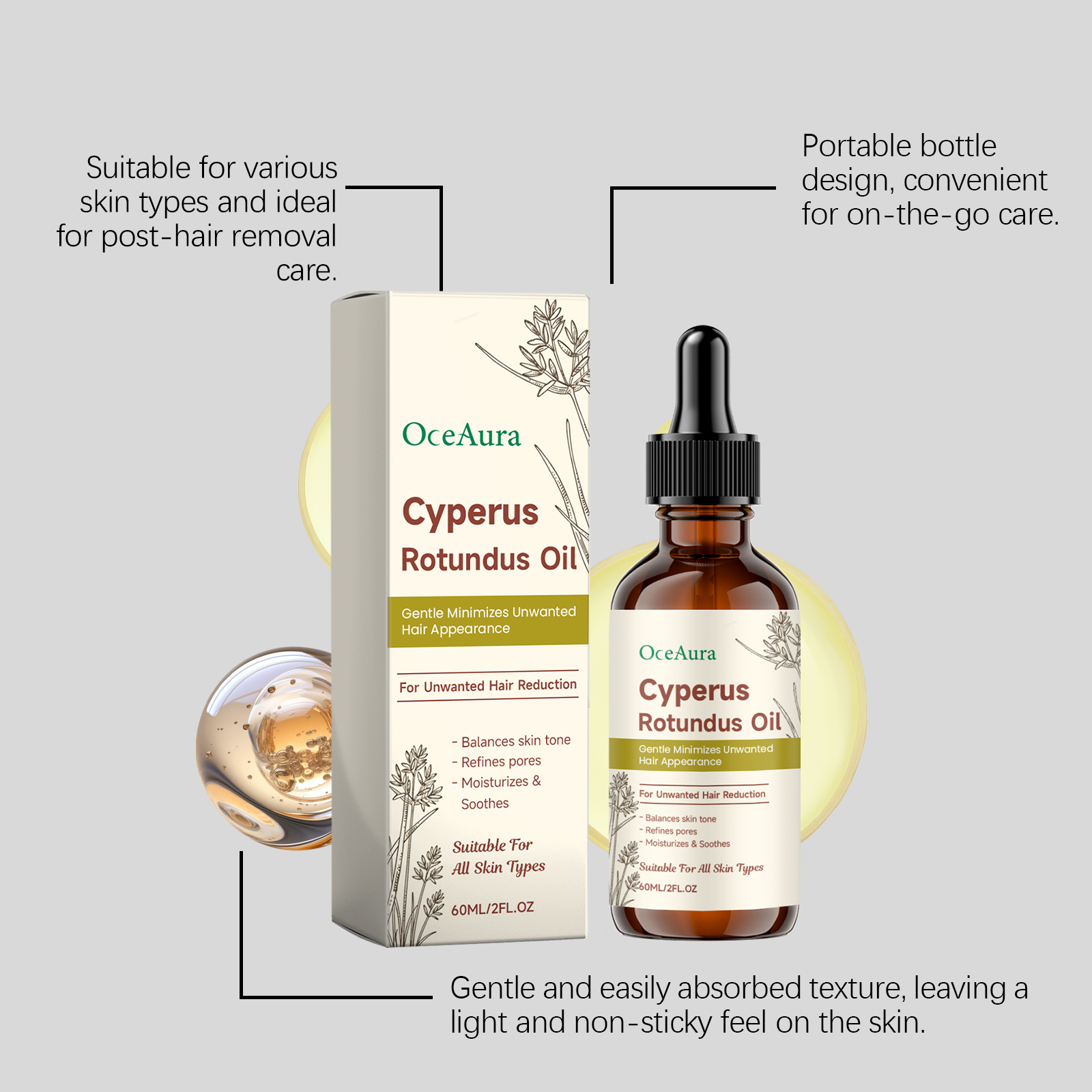 Cyperus Rotundus Hair Removal  - Hair Care Tonic recensie en prijs