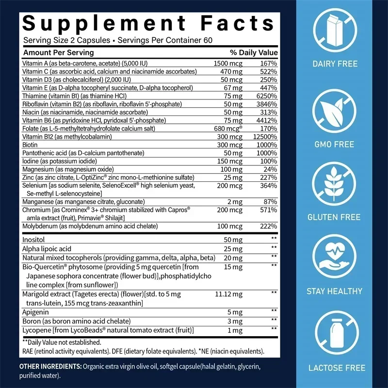 Two-Per-Day Multivitamin Suppl - Hair Care Vitamin recensie en prijs