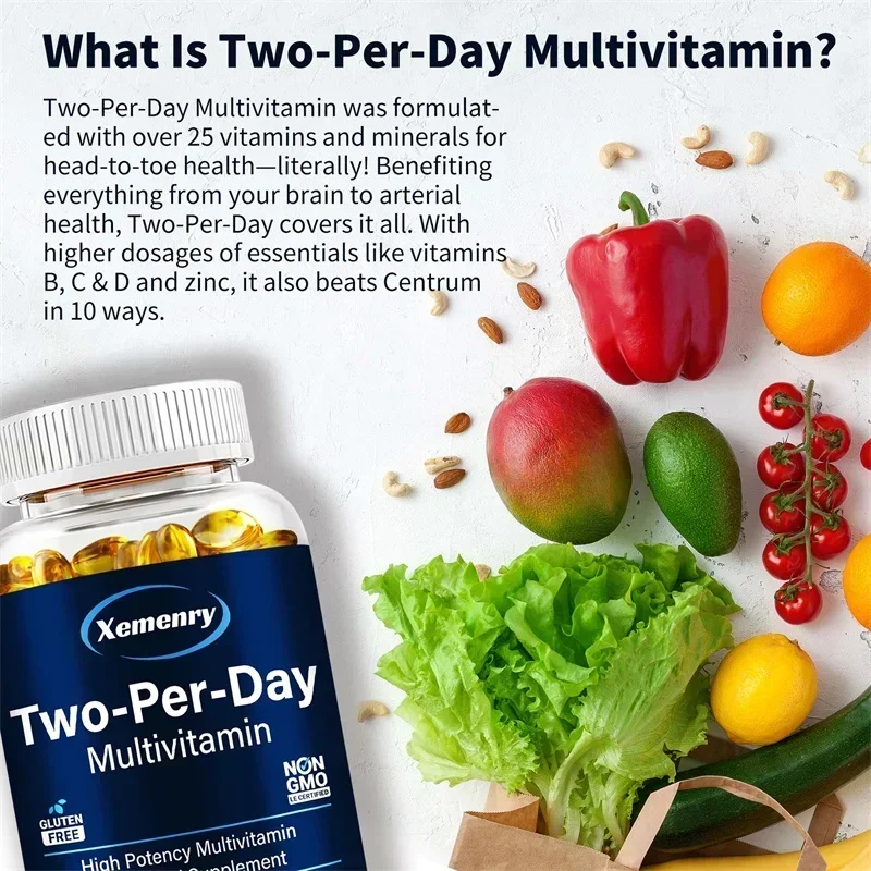 Two-Per-Day Multivitamin Suppl - Hair Care Vitamin recensie en prijs