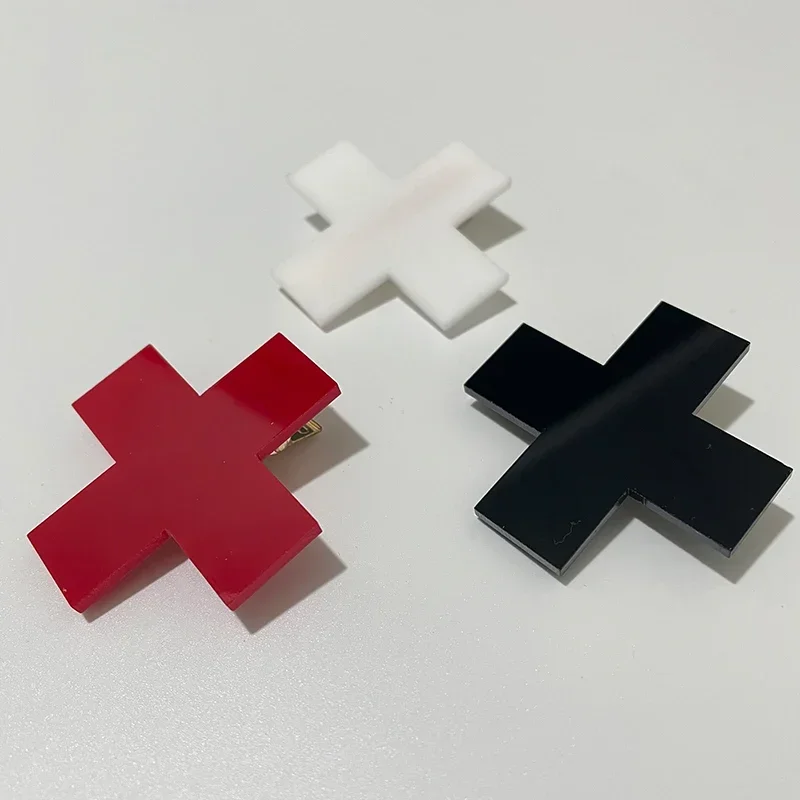 Y2K Red Cross Hair Clip Punk G - Bobby Pin Bulk recensie en prijs